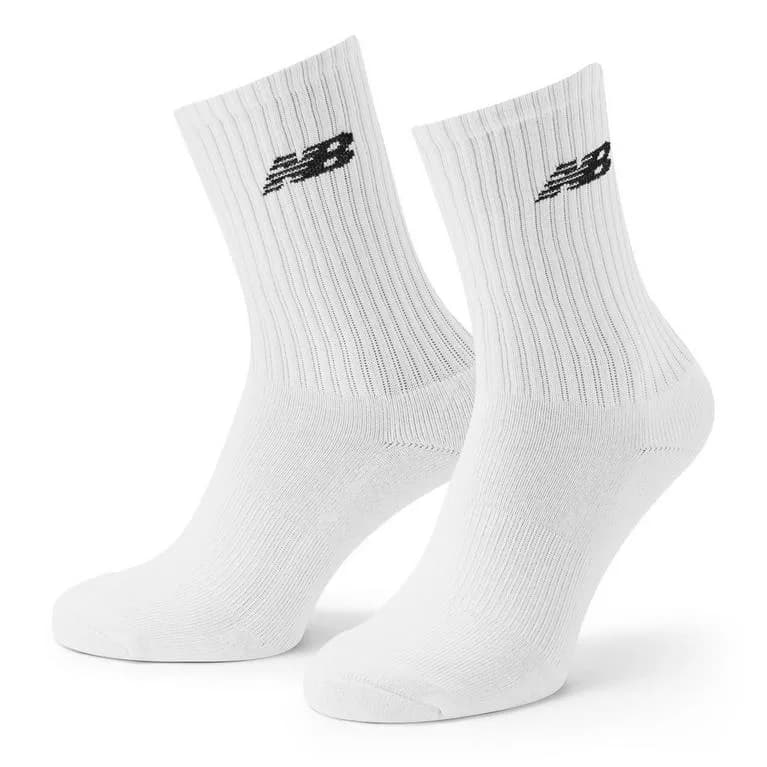 Medias New Balance (media caña blancas) unisex