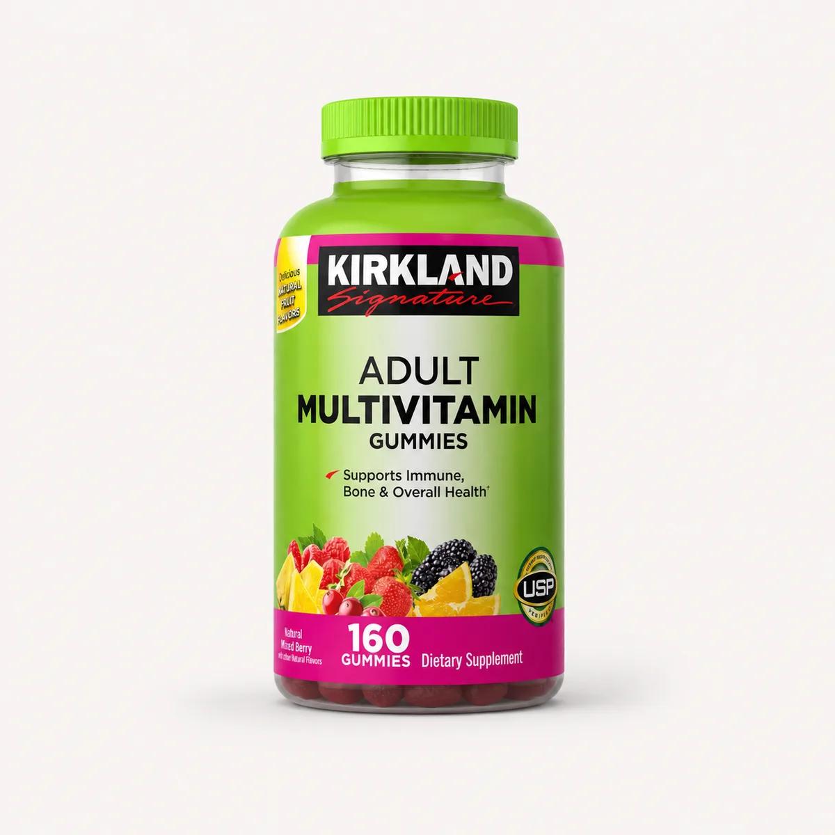 Multivitamínico Gomitas Para Adultos Kirkland Signature 160 Unidades