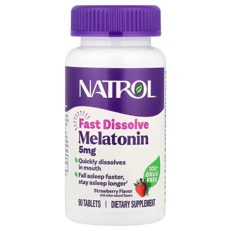 Melatonina NATROL 5mg (250 tabletas)