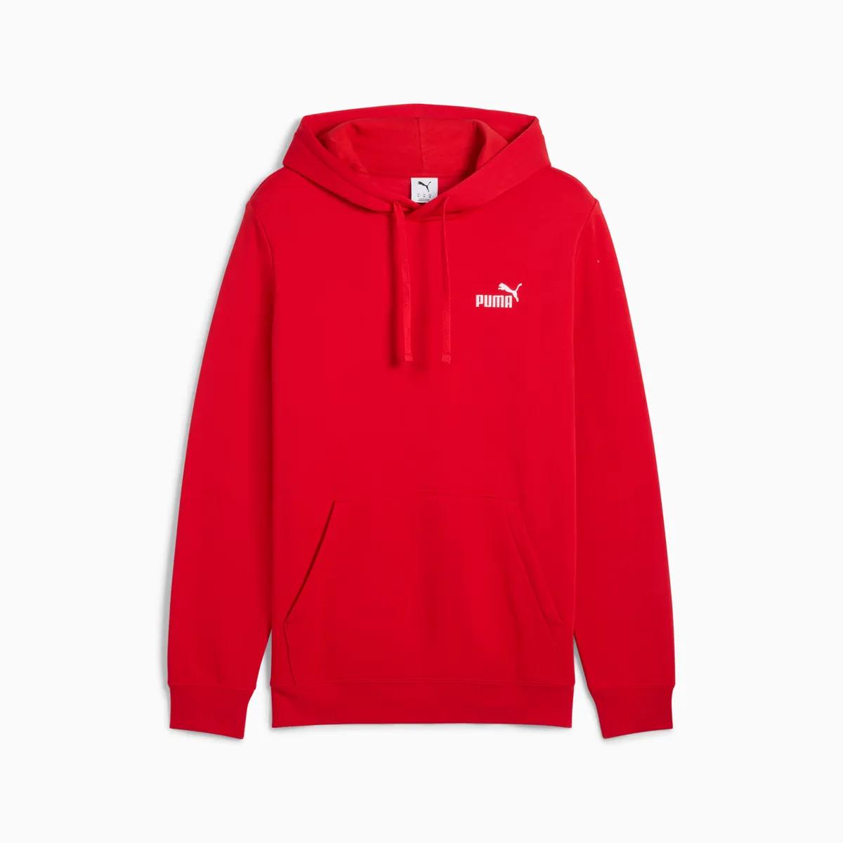 Buzo Hoodie Puma Essentials con logo pequeño — vista 3