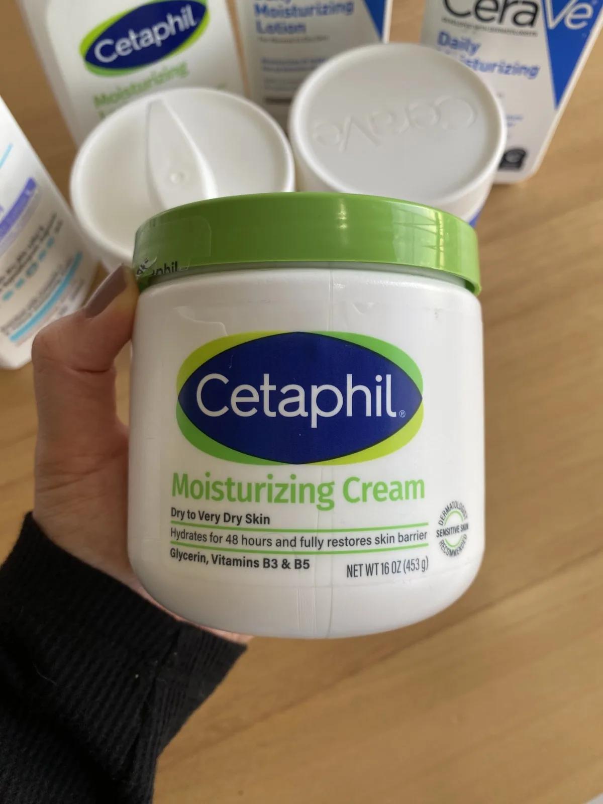 Cetaphil, Crema Humectante, Piel seca a muy seca, Sin fragancia, 453 g (16 oz) — vista 2